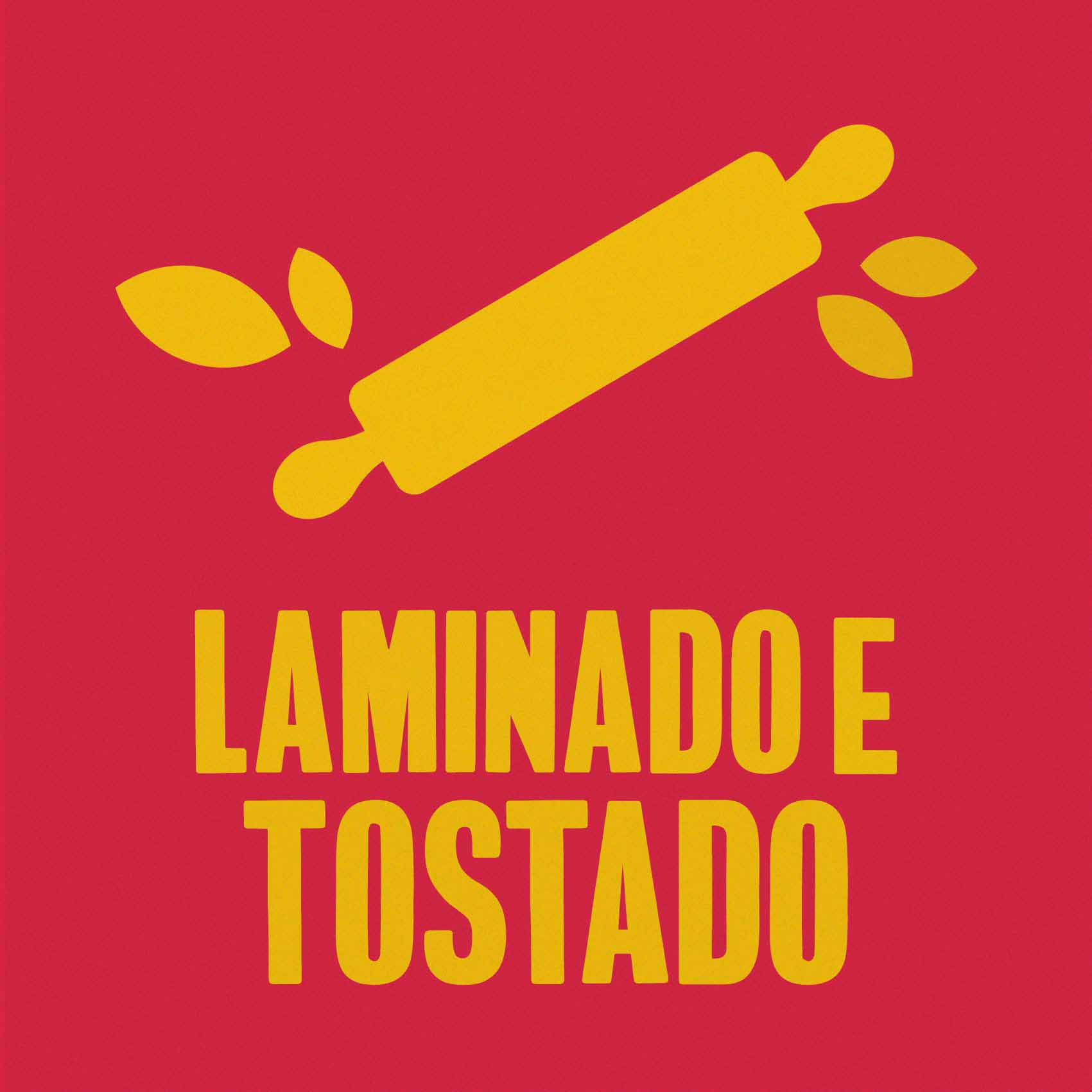 laminado e tostado
